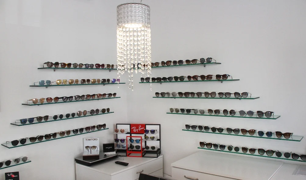 Il negozio di Milano di Ottica Baia del Re